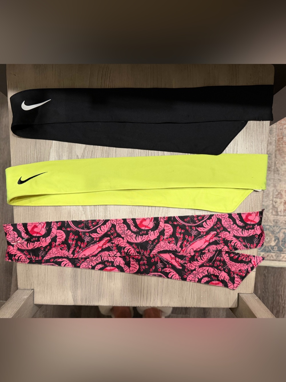 Nike Head Ties/Headbands (Set of 3)